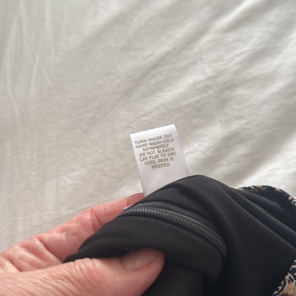 Cache black dress with leopard print - Picture 10 of 10